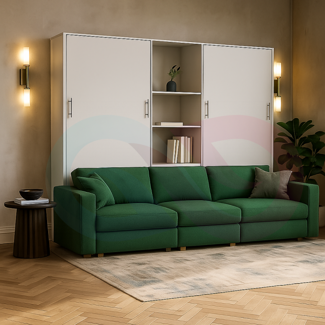 Шкаф-кровать с диваном Челли