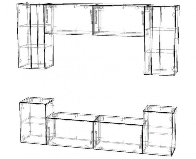 Стенка в гостиную Лучиано