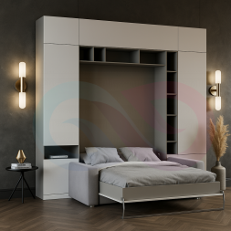 Шкаф-кровать трансформер Тильда