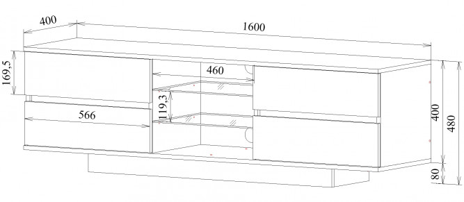 Тумба под тв Вавилон