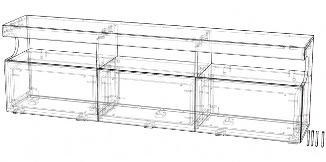 Тумба под тв Капэлла