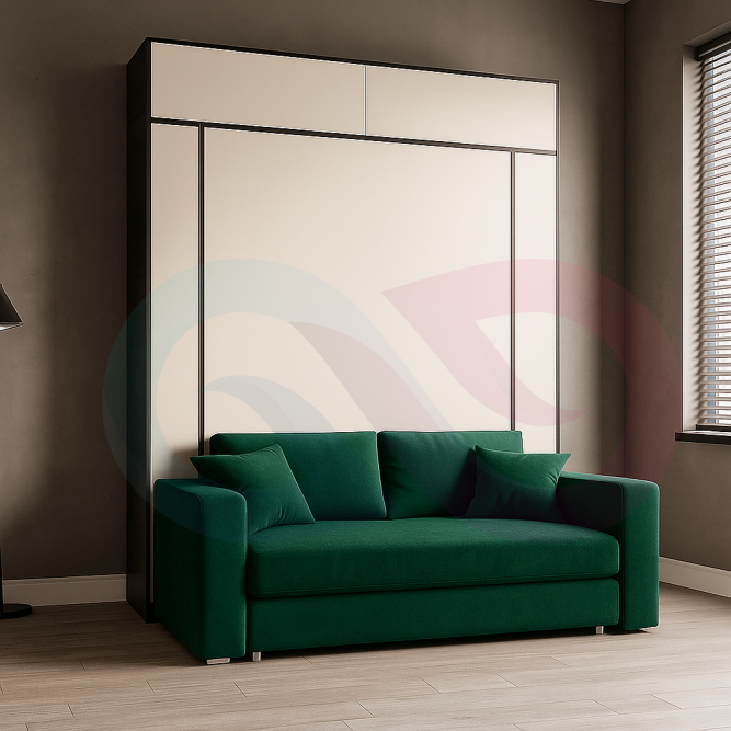 Шкаф-кровать трансформер с диваном Кремина