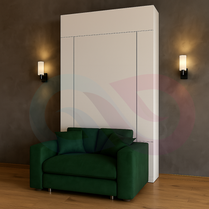 Шкаф-кровать трансформер с креслом Прайм