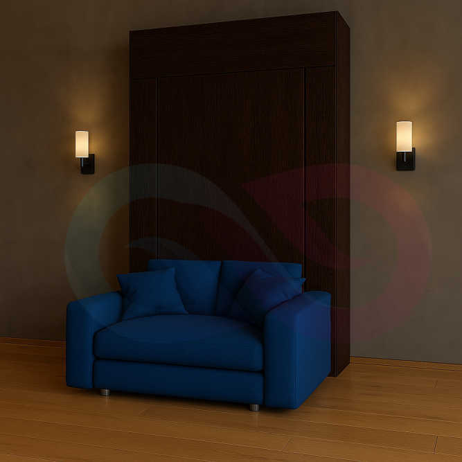 Шкаф-кровать трансформер с креслом Прайм