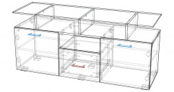 Тумба под тв Санта-Фэ