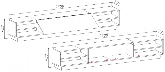 Тумба под тв Чарли