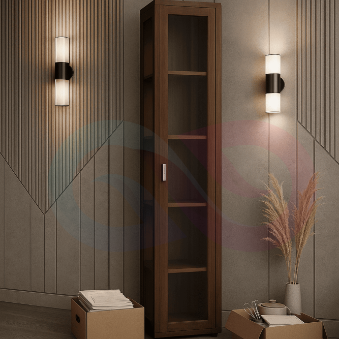 Угловой книжный шкаф Ворон 31