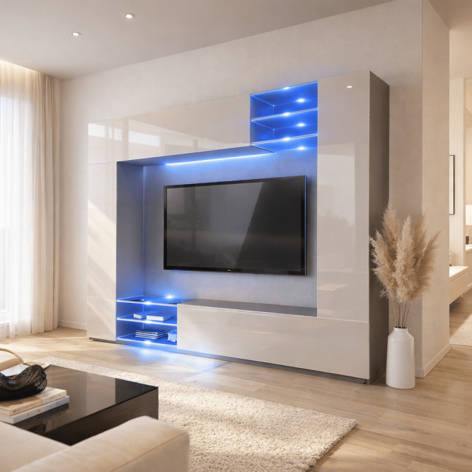 Стенка в гостиную Мираж