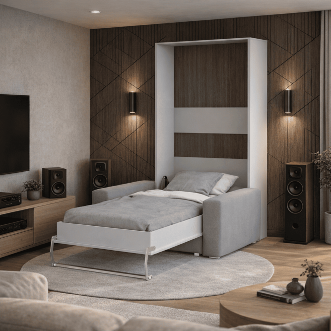 Шкаф-кровать с диваном Изольда