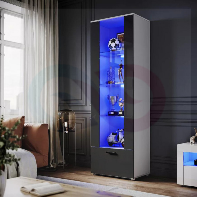 Пенал-витрина Асти